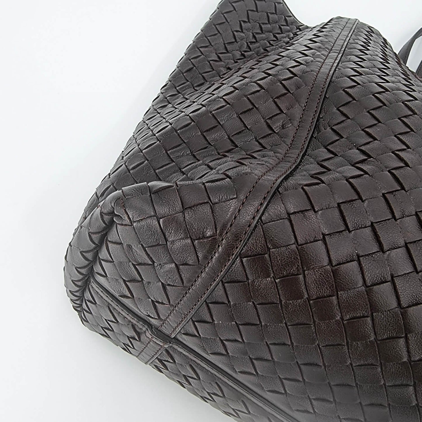 Bottega Veneta Intrecciato Tote in Brown