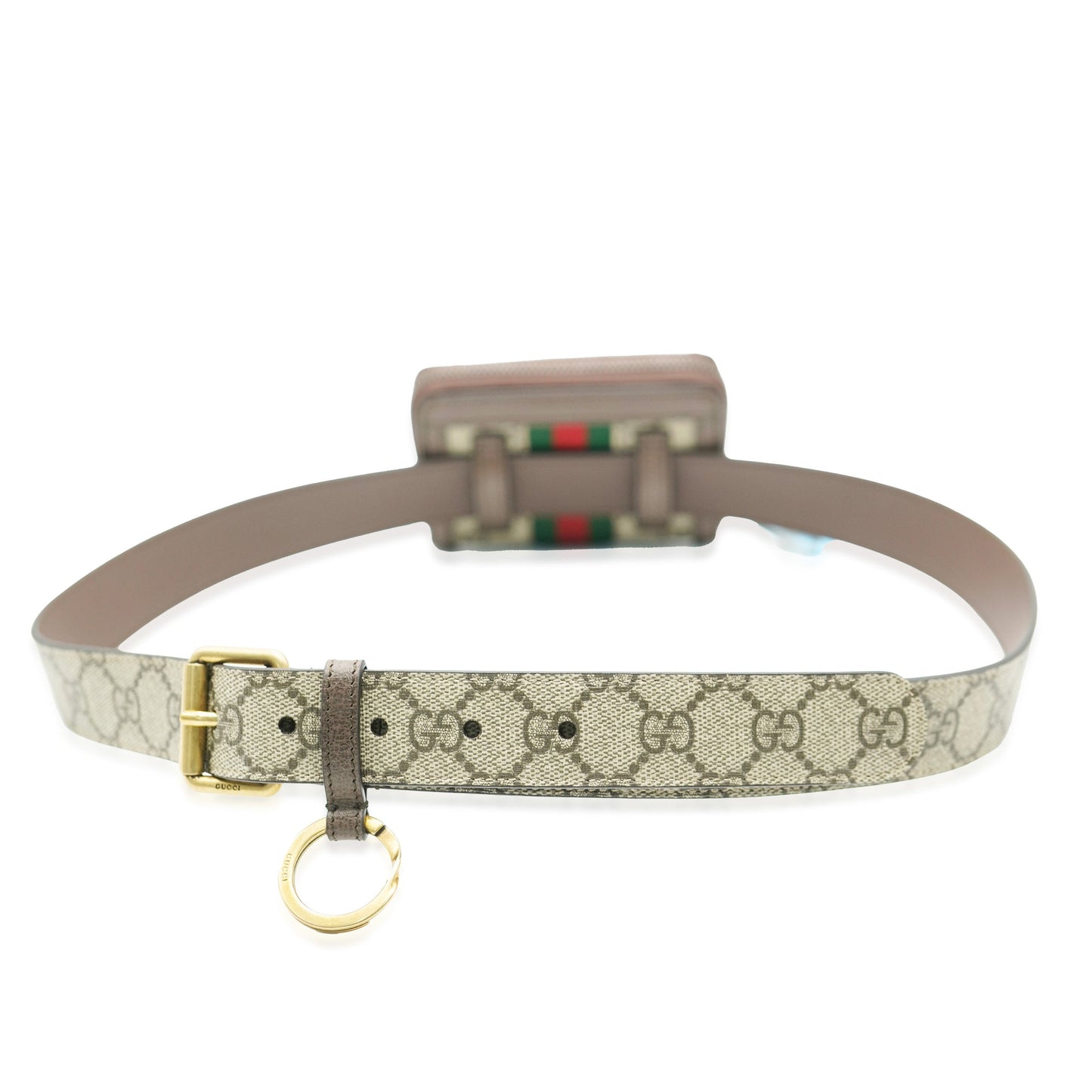 Beige GG Canvas Ophidia Belt Bag