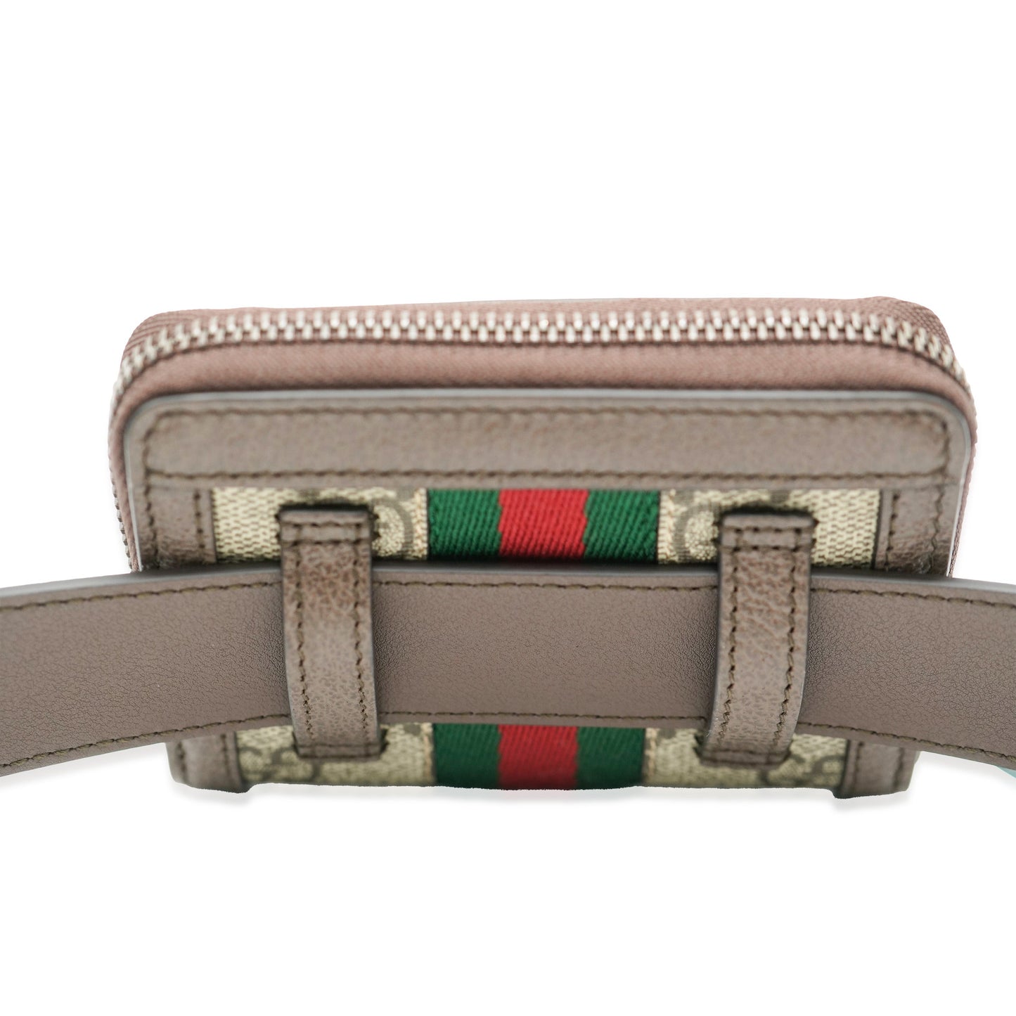 Beige GG Canvas Ophidia Belt Bag