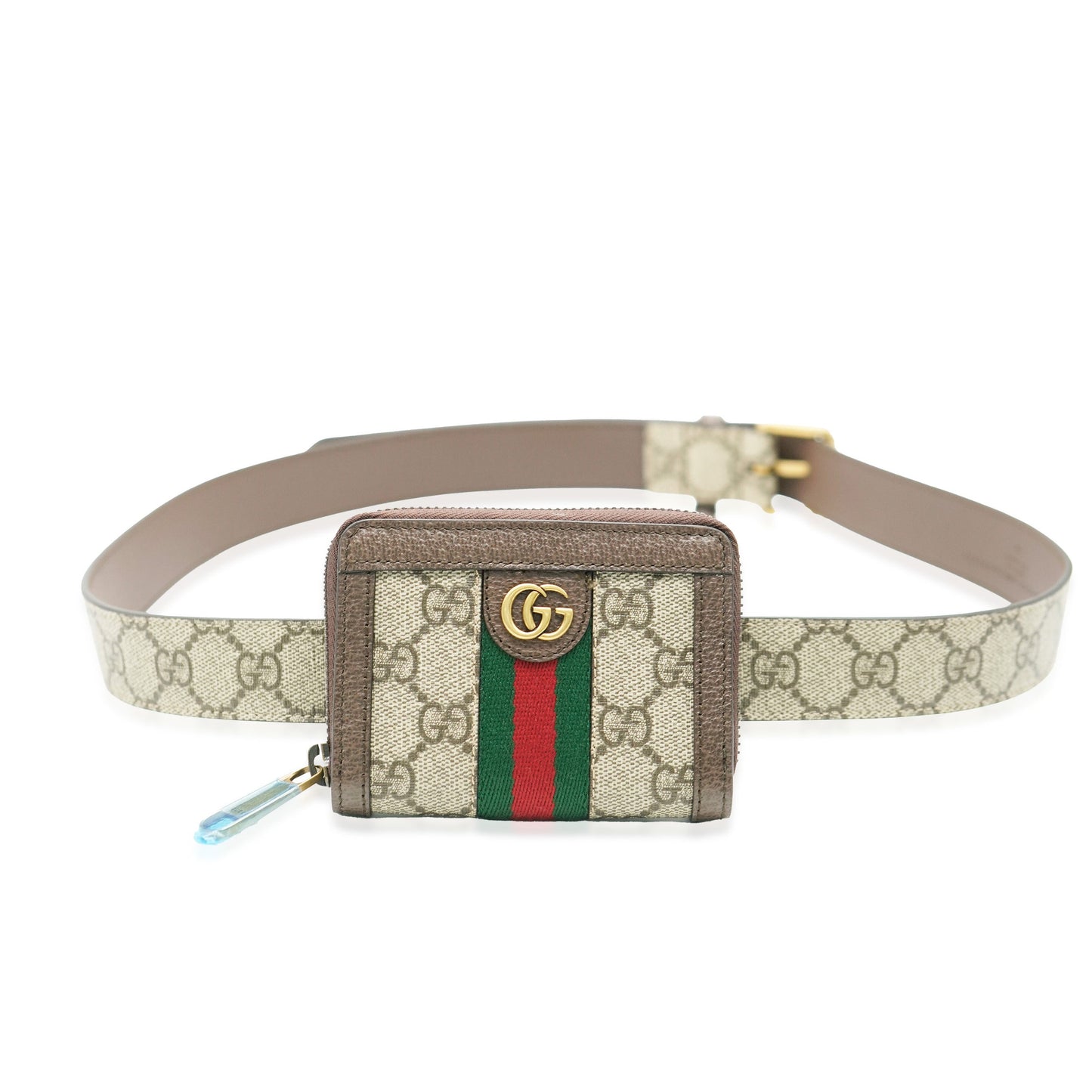 Beige GG Canvas Ophidia Belt Bag