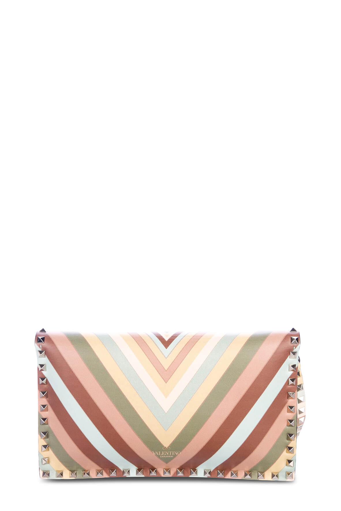 Rockstud Camouflage Wristlet Clutch