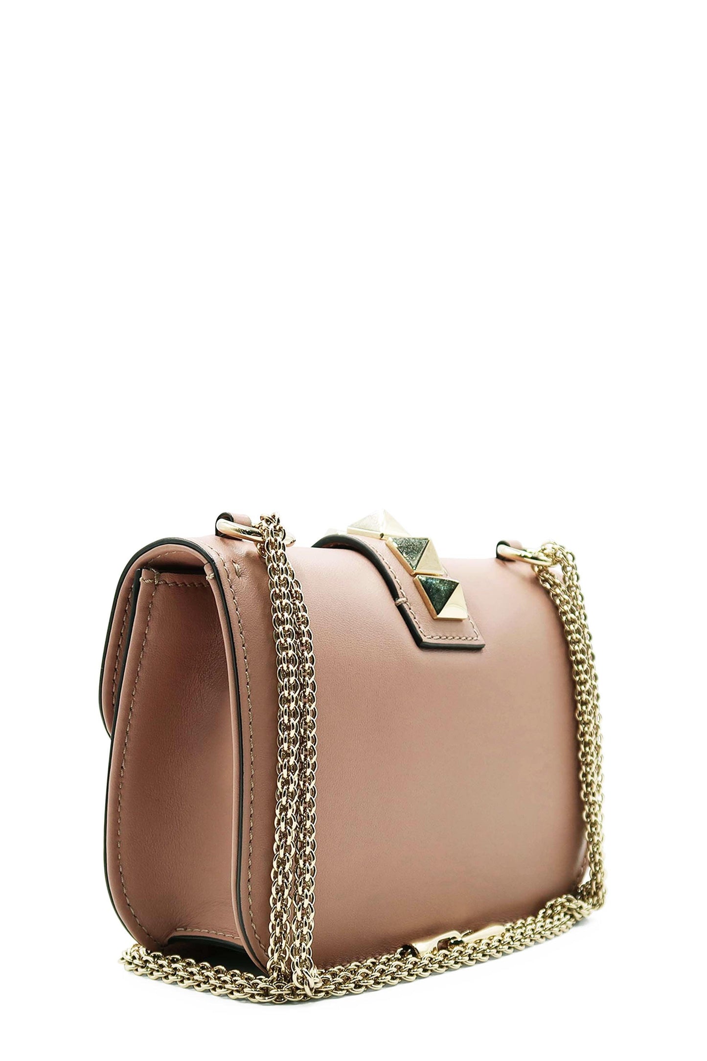 Small Glam Rock Bag Beige