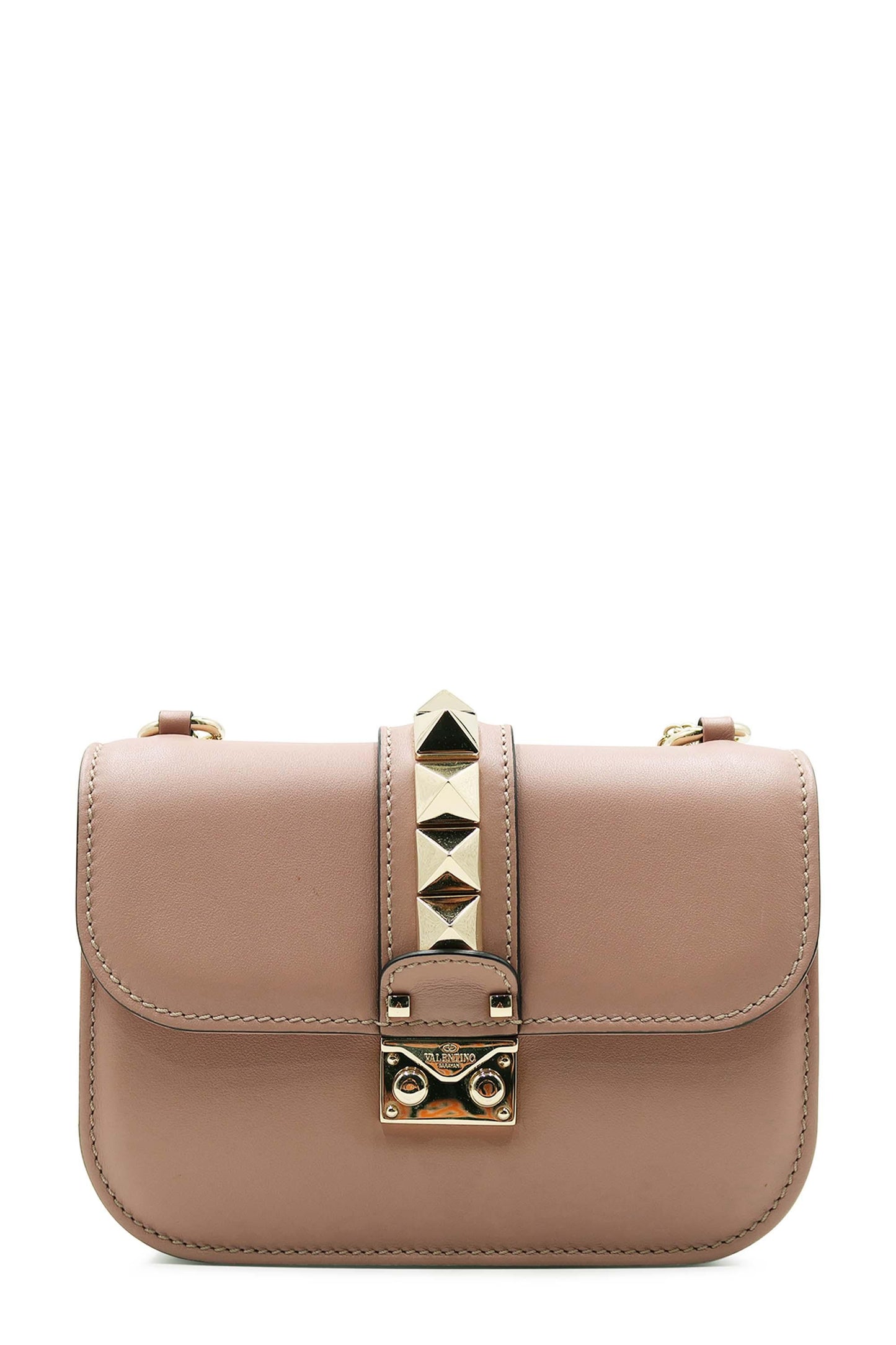 Small Glam Rock Bag Beige