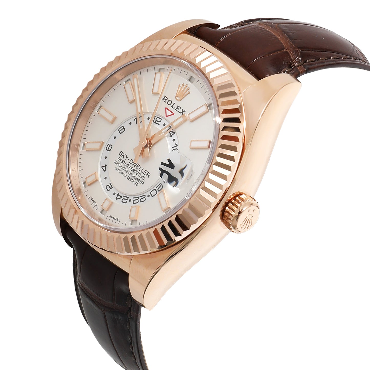 Sky-Dweller 326135 Mens Watch in  Rose Gold